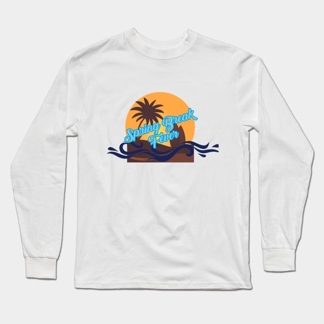 Spring Break Fever Long Sleeve T-Shirt by neomuckel